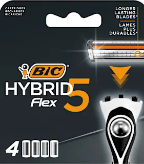 Lame ricambio Hybrid Flex 5, 4 pz