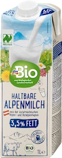 Latte 3,5%, biologico, 1 l