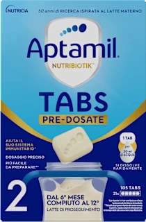 Latte di proseguimento 2 in tabs pre-dosate, 504 g