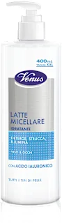 Latte micellare Idratante con acido ialuronico, 400 ml