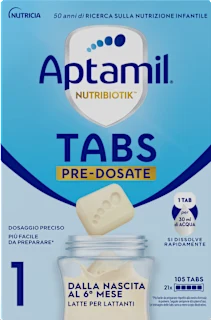 Latte per lattanti 1 in tabs pre-dosate, 479 g