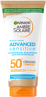 Latte protettivo ADVANCED sensitive SPF50+, 175 ml