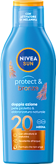 Latte solare Protect&Bronze SPF20, 200 ml