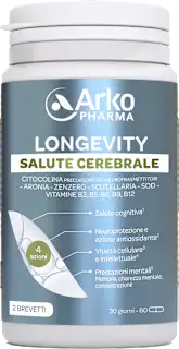LONGEVITY Salute cerebrale, 29 g
