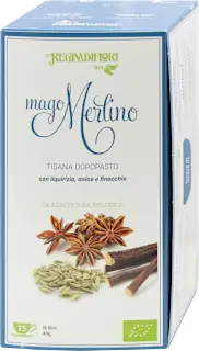 Mago Merlino tisana bio dopopasto, 15 pz