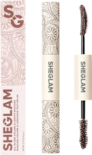 Mascara All-In-One Volume&Lenght waterproof - marrone, 8 g