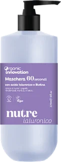 Maschera 60 secondi con acido ialuronico e biotina, 225 ml