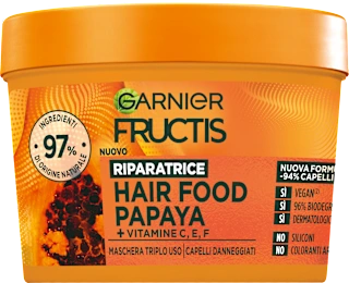 Maschera Fructis Hair Food Riparatrice, 390 ml
