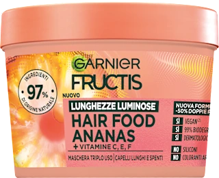 Maschera Hair Food Lunghezze Luminose, 390 ml