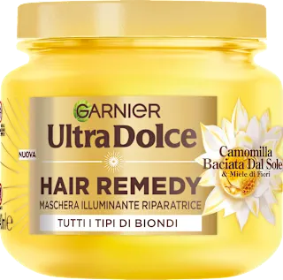 Maschera illuminante riparatrice Hair Remedy, 340 ml