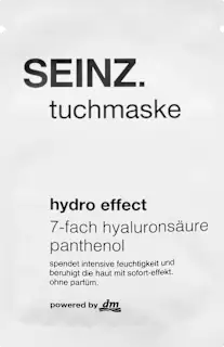Maschera in tessuto da uomo, Hydro Effect, 1 pz