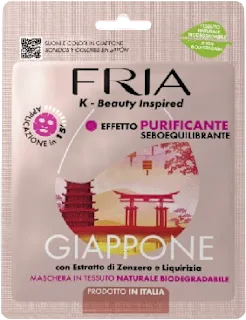 Maschera in tessuto purificante Giappone, 1 pz