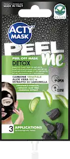 Maschera peel off Perfect Skin con carbone vegetale, 1 pz