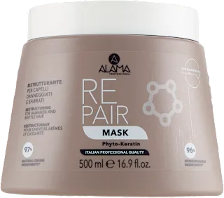 Maschera Repair ristrutturante per capelli daneggiati e sfibrati, 500 ml