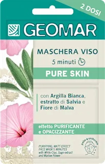 Maschera viso 5 minuti purificante effetto-mat, 15 ml