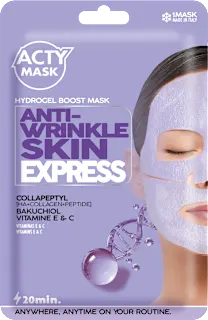 Maschera viso idrogel anti-rughe SKIN EXPRESS, 1 pz
