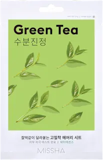 Maschera viso in tessuto Airy Fit Green Tea, 1 pz