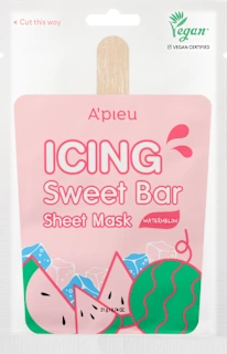 Maschera viso in tessuto Icing Sweet Bar Watermelon, 1 pz