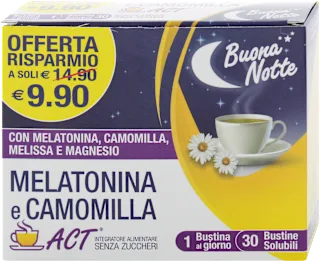 Melatonina e camomilla, 60 g