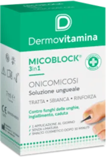 Micoblock 3 in 1 soluzione ungueale onicomicosi, 7 ml