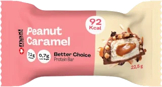 Mini barretta proteica nocciola e caramello, 22,5 g