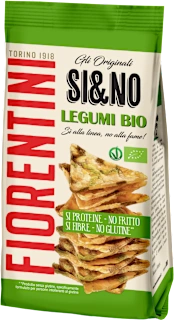 Minigallette ai legumi biologiche, 80 g