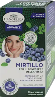 Mirtillo per il benessere della vista, 75 pz
