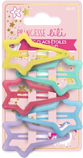 Mollette Clic Clac Stella, 5 pz