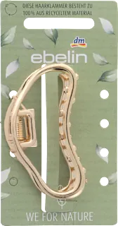 Mollettone per capelli a farfalla oro, 1 pz