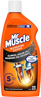 Monodose rapido disgorgante per ingorghi, 500 ml