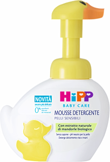 Mousse detergente pelli sensibili, 250 ml