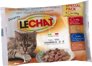 Multipack cibo umido per gatti assortito, 400 g