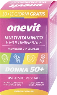Multivitaminico e multiminerale donna 50+, 46 g