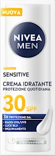 Nivea MEN Crema Idratante Sensitive SPF30, 50 ml
