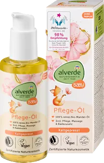 Olio puro di mandorla bio per bambini, 100 ml