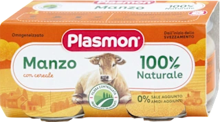 Omogeneizzato di manzo con cereale, 160 g
