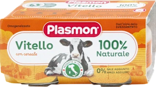 Omogeneizzato di vitello con cereale, 160 g