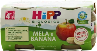Omogeneizzato Mela e Banana, 160 g