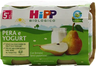 Omogeneizzato pera e yogurt, 250 g