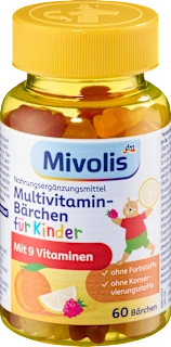Orsetti gommosi multivitaminici per bambini, 120 g