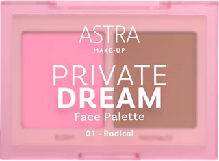 Palette viso blush e bronzer Private Dream, n. 01, 7 g
