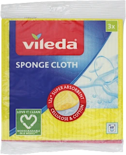 Panno spugna assorbente, 3 pz