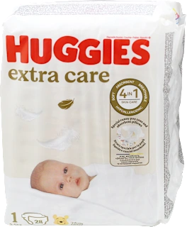 Pannolini Extra Care taglia 1 (2-5 kg), 28 pz