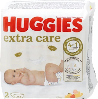 Pannolini Extra Care taglia 2 (3-6 kg), 24 pz