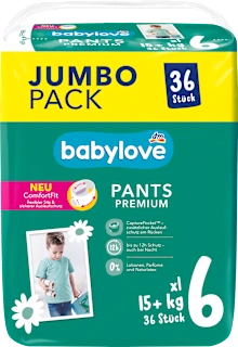 Pannolini premium a mutandina 6 XL (15+ kg), confezione jumbo, 36 pz