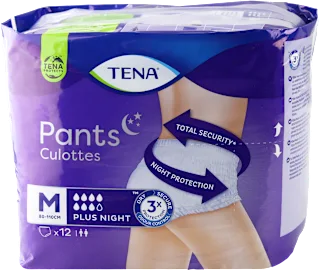 Pants culottes plus night taglia M, 12 pz