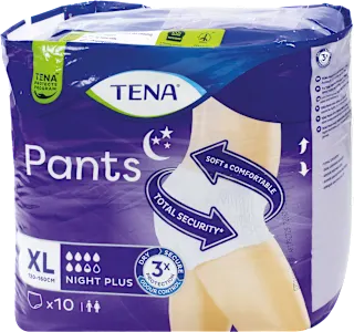 Pants Night Plus taglia XL, 10 pz
