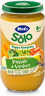 Pappa completa passato di verdure, 235 g