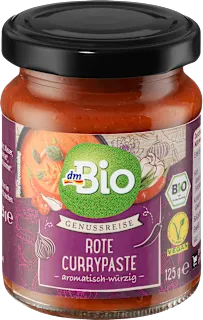 Pasta rosso al curry bio, 125 g