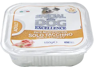 Patè monoproteico per cani con tacchino, 150 g